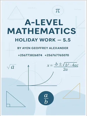 free a level notes---> : r alevelmaths Images High... A LEVEL MATHEMATICS HOLIDAY WORK - Free A-LEVEL Notes PDF Download ...